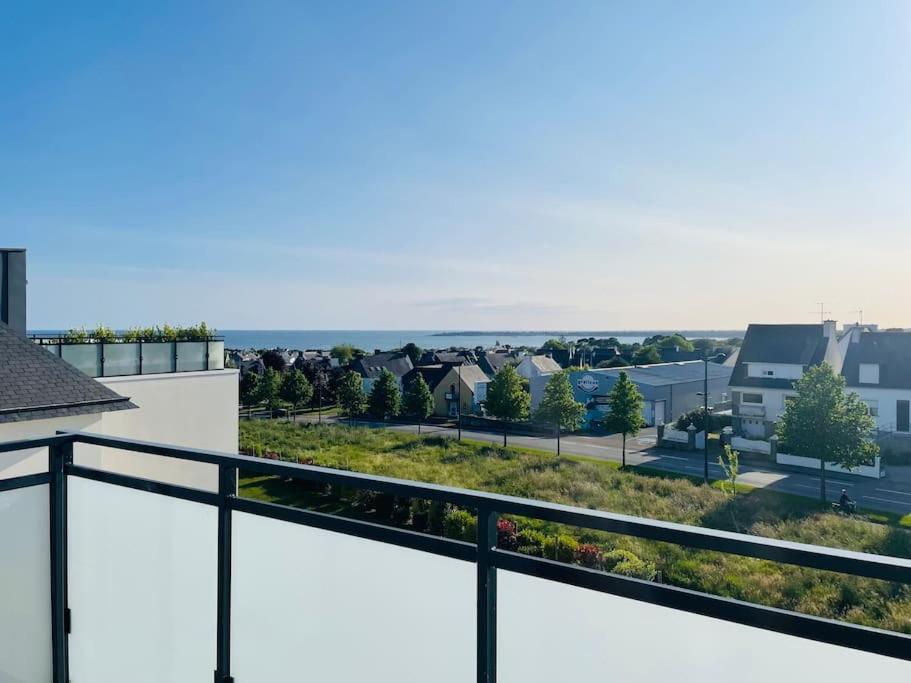 Appartement Lumineux Et Spacieux, Terrasse Et Parking Prive Concarneau Exterior foto